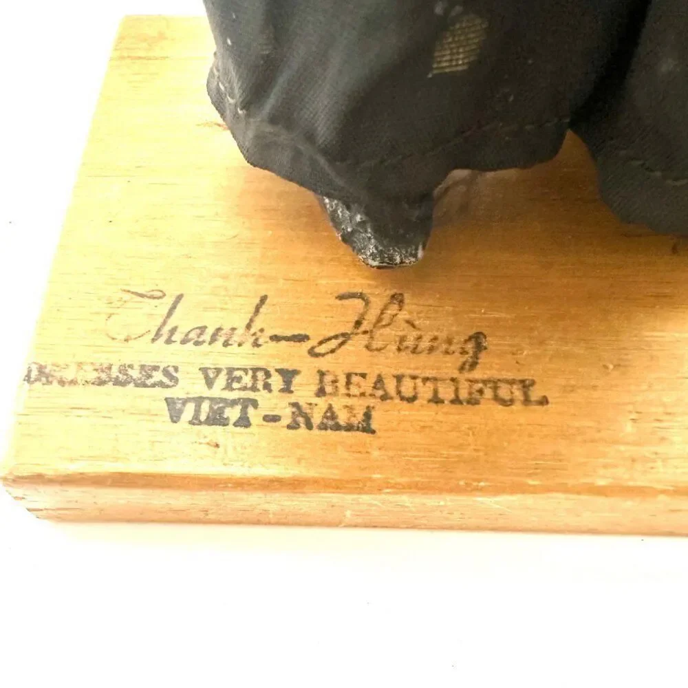Traditional Vietnamese Doll Vintage Man and Women he/she
